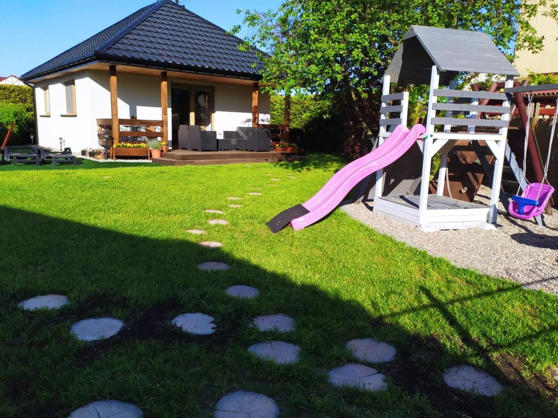 Domki Zorza Ujście-Darłowskie Buitenkant foto
